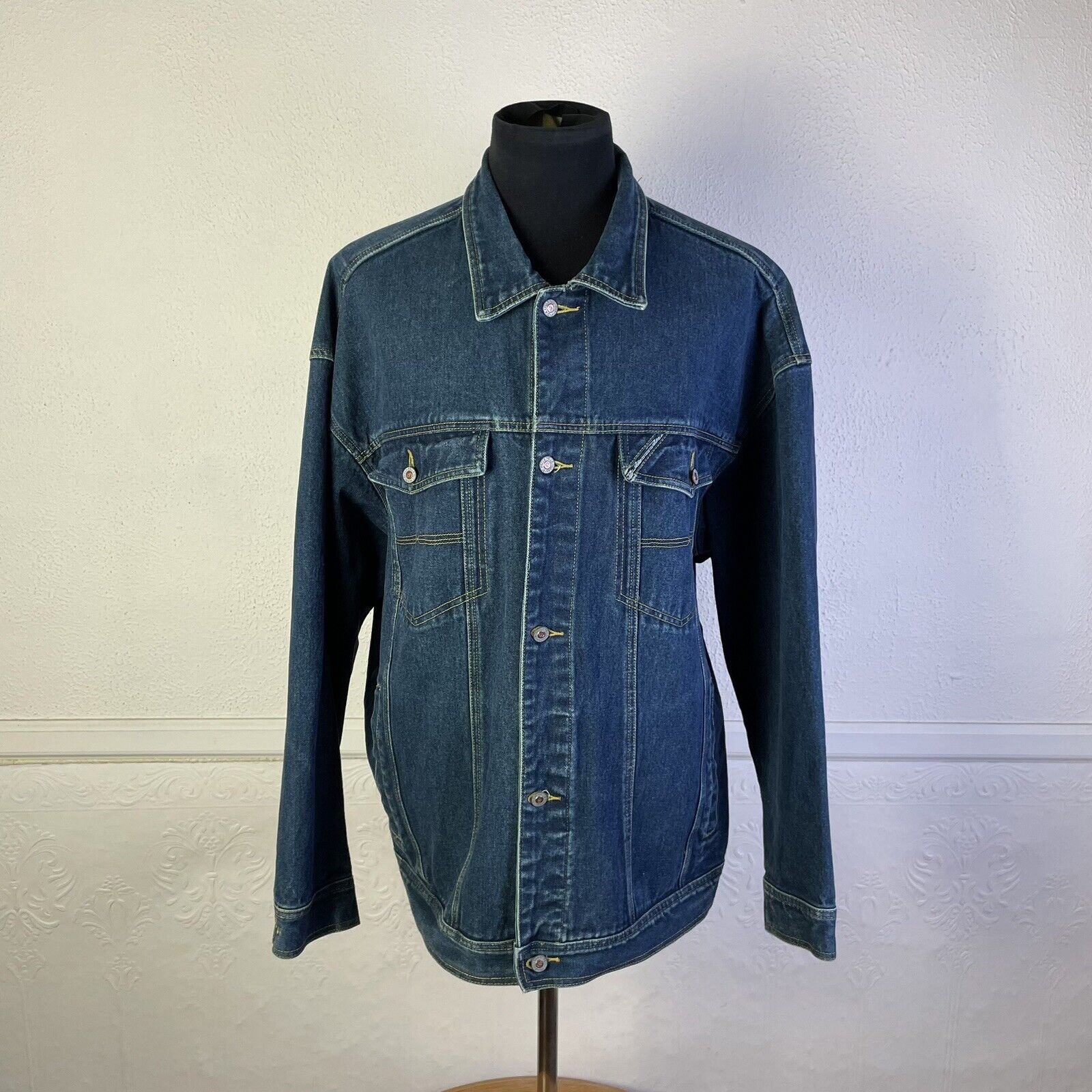 Vintage Pelle Pelle Mark Buchanan Jean Jacket Men… - image 1