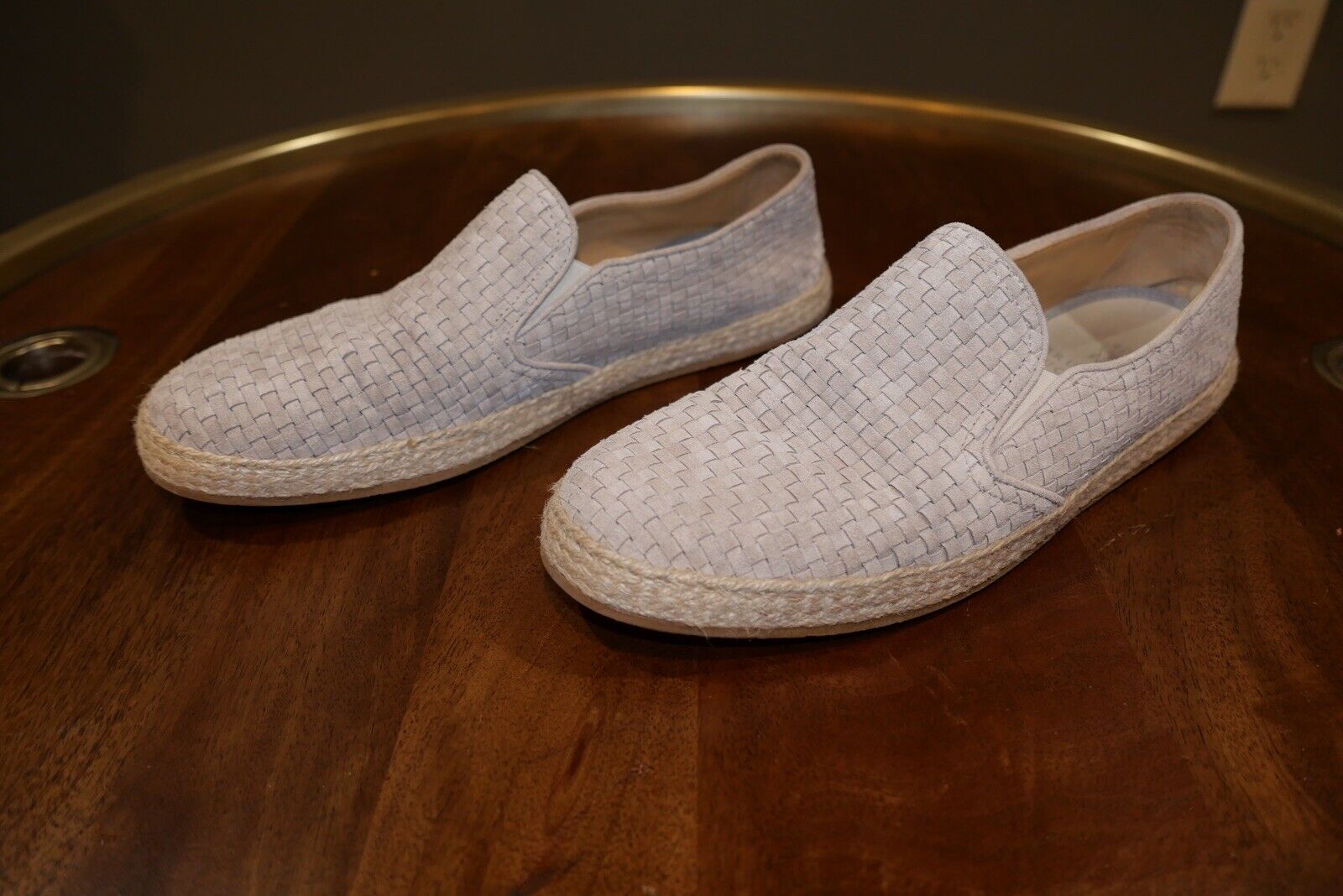 BRUNELLO CUCINELLI MSRP $1195 Woven Suede Espadri… - image 2