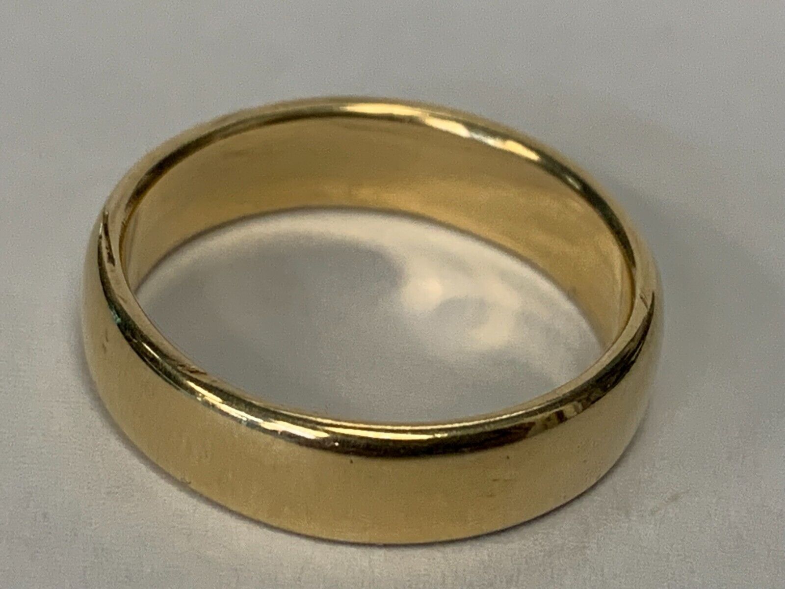 ESTATE 14K WOMENS WEDDING  Band 14K Yellow Gold - image 2