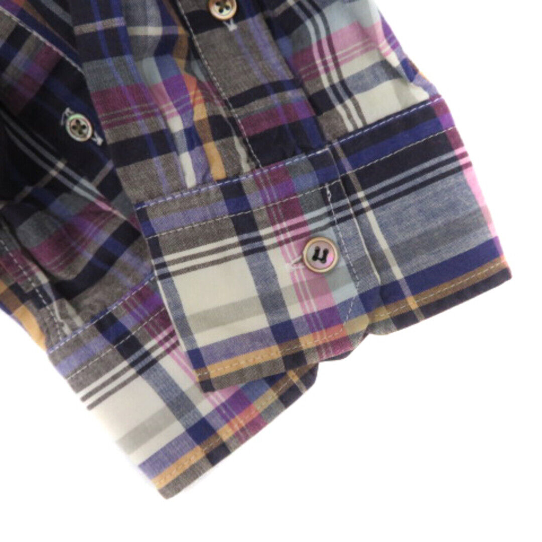 Edifice Shirt Long Sleeve Plaid 38 M Multicolor P… - image 4