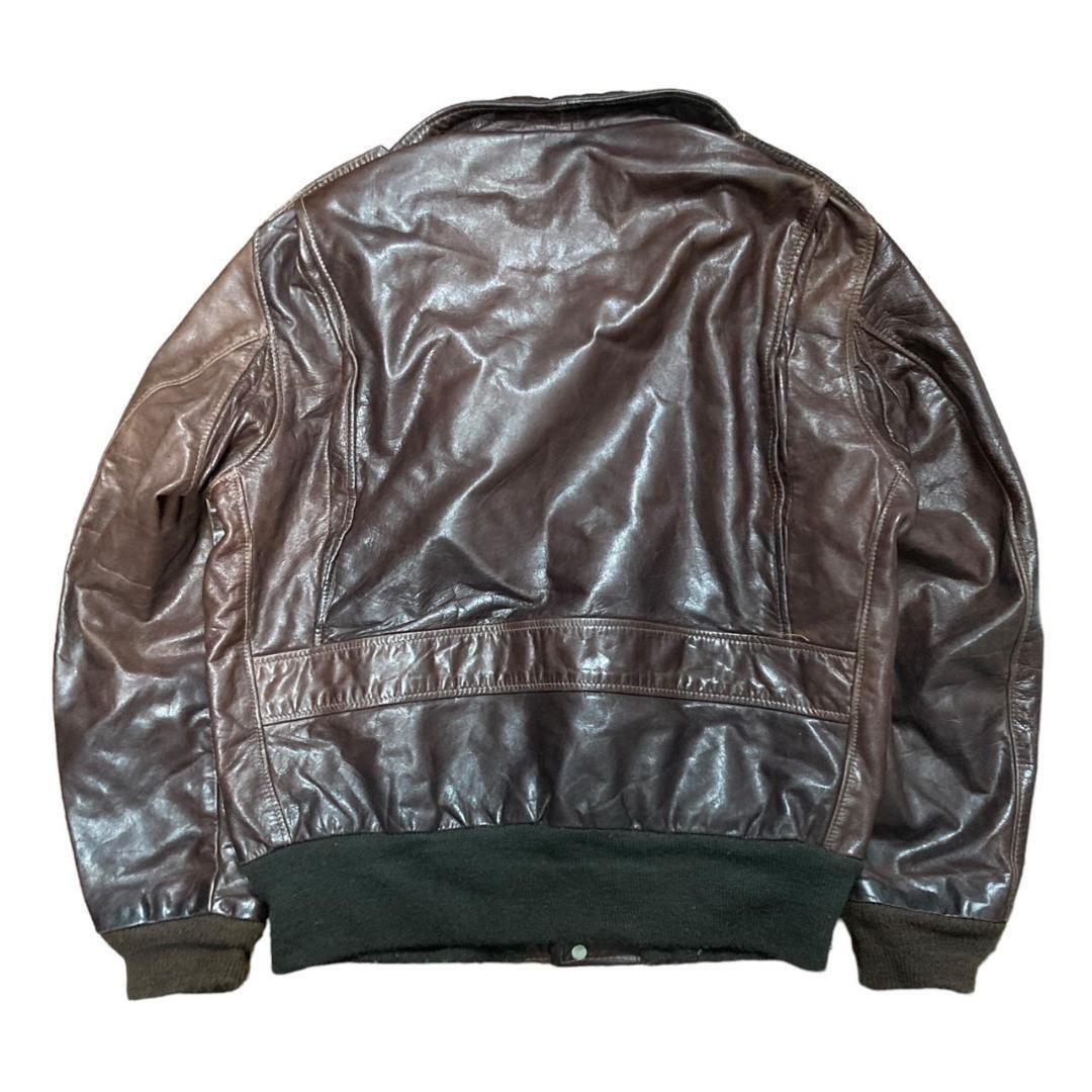 Schott Single Rider Leather Jacket Brown - image 4