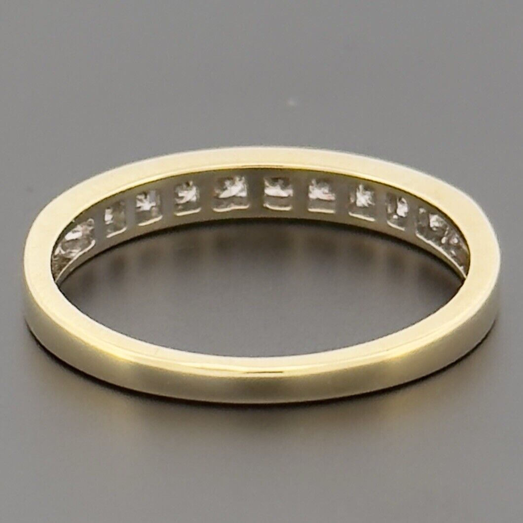 9ct Yellow Gold 0.25ct Diamond Eternity Band Ring… - image 4