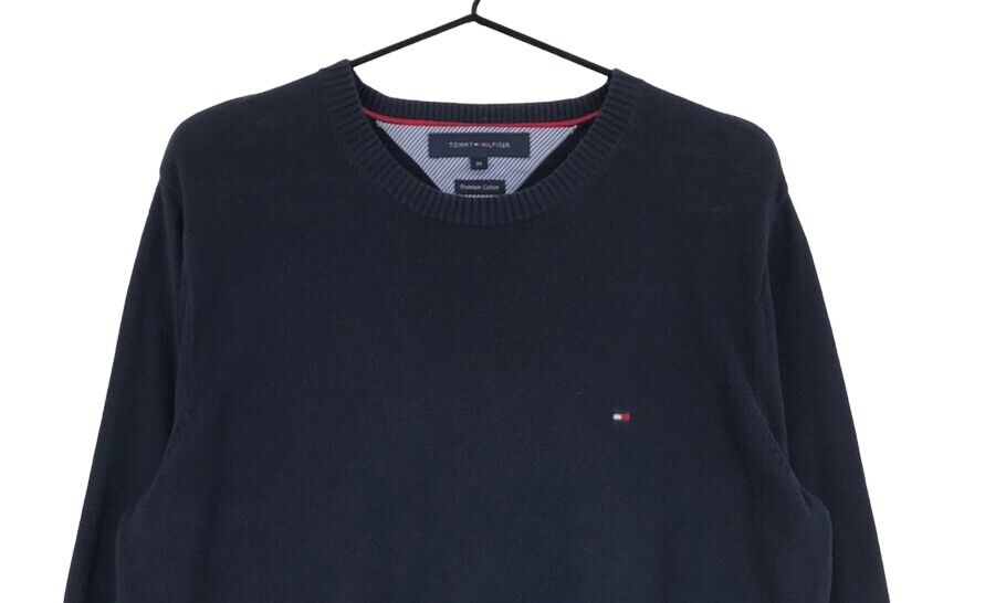 TOMMY HILFIGER V-Neck Jumper Pullover Sweater Blu… - image 3