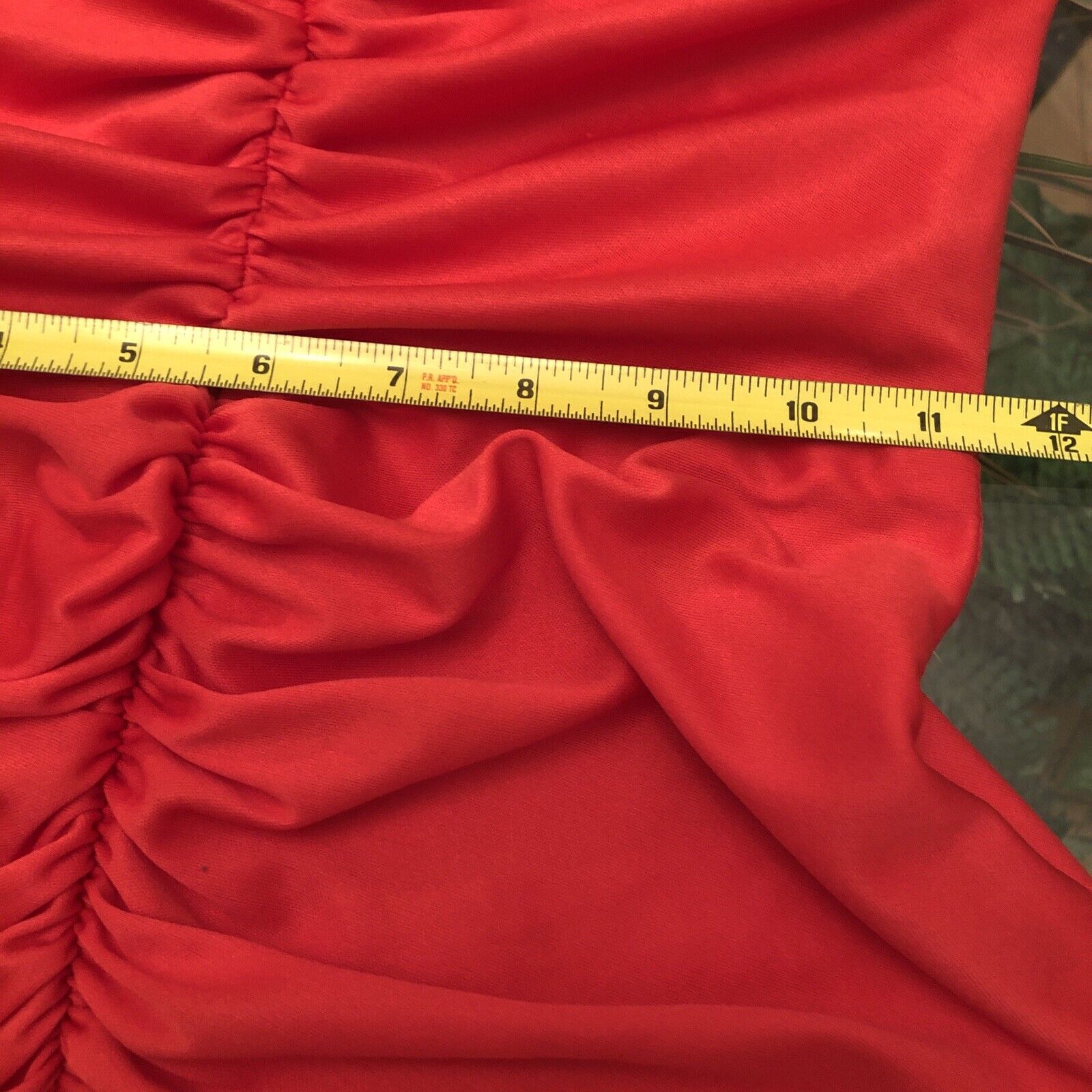 Vtg Fredericks of Hollywood Dress Sz6 Red Spaghet… - image 6