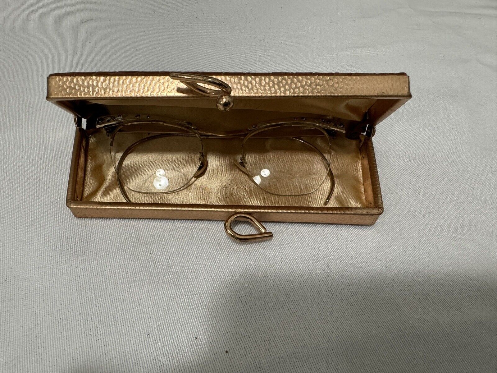 Vintage Bausch & Lomb Semi Rimless Cats Eye Glass… - image 18