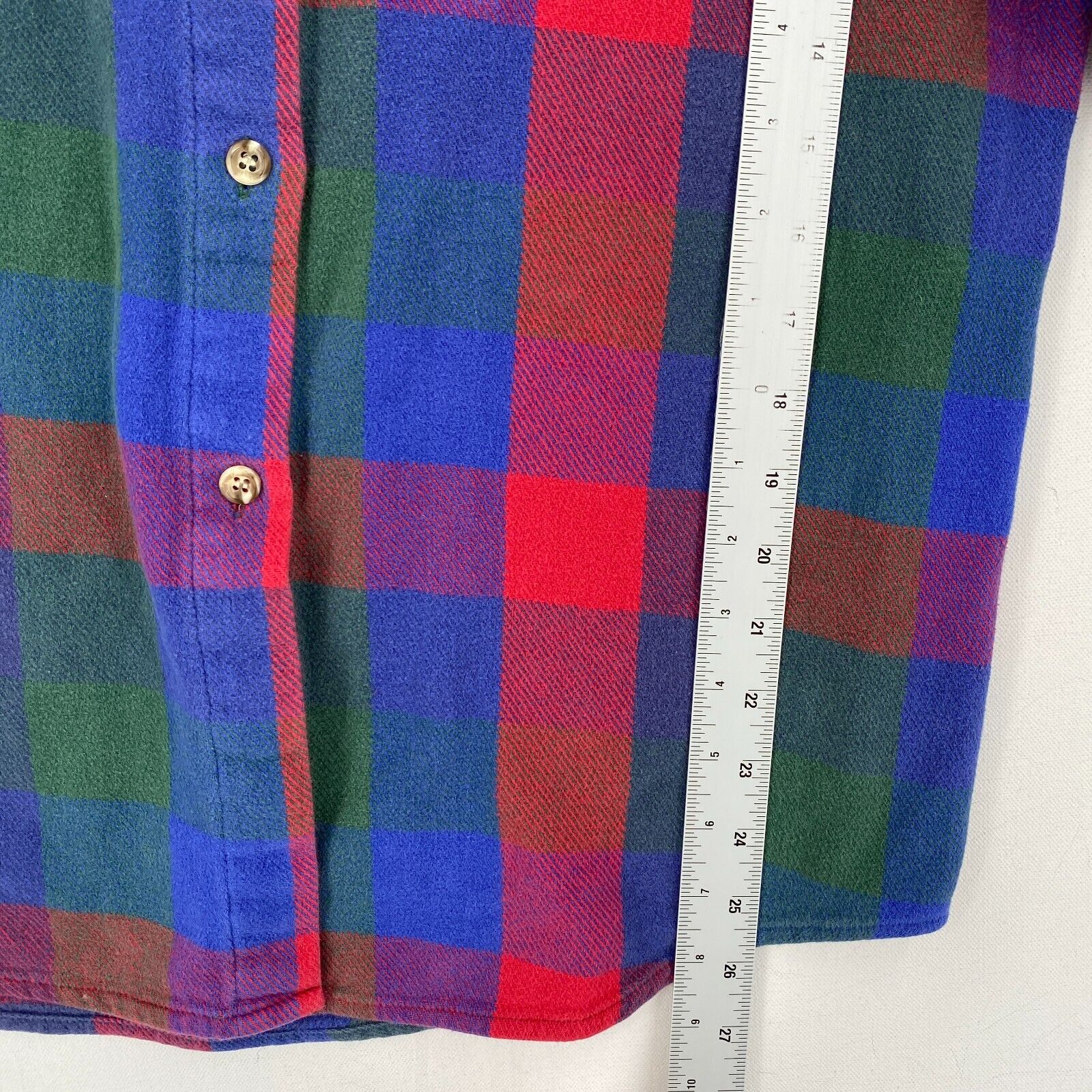 Vintage Woolrich Flannel Shirt Womens Small Orang… - image 6