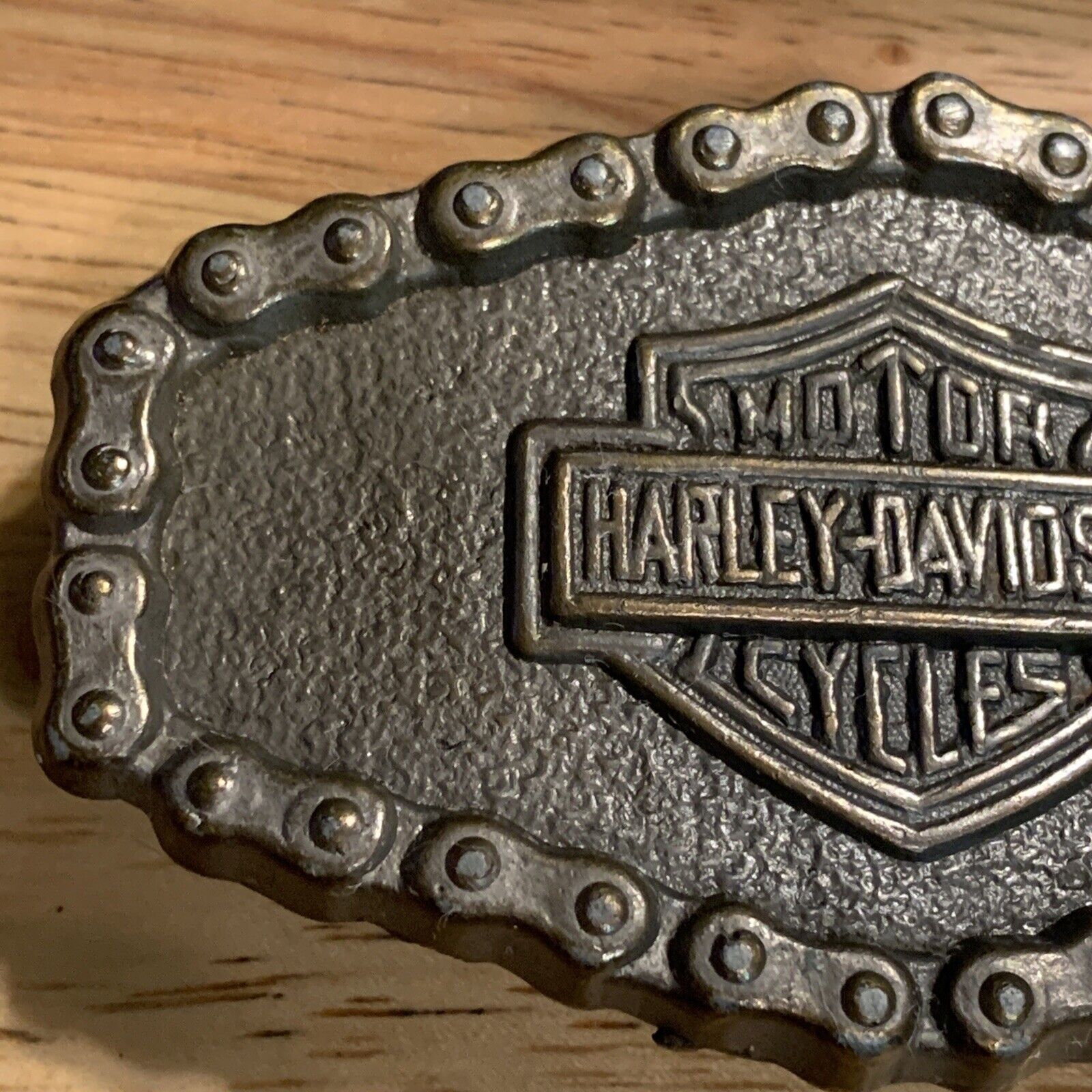 Harley Davidson Motorcycle Chain 1970s Vintage Bi… - image 6