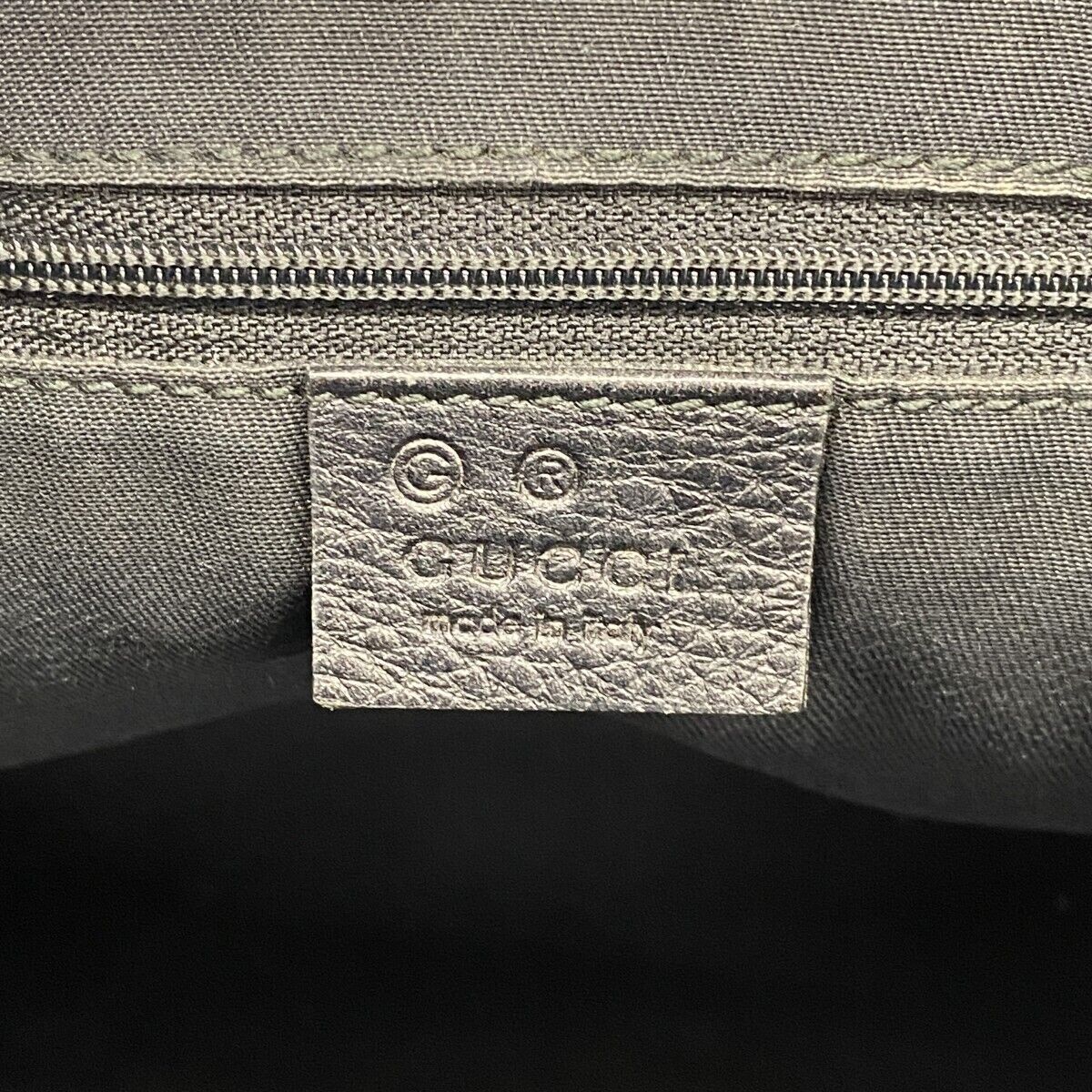 Gucci Tote Bag GG Nylon 268640 Nylon Black 250109N - image 5