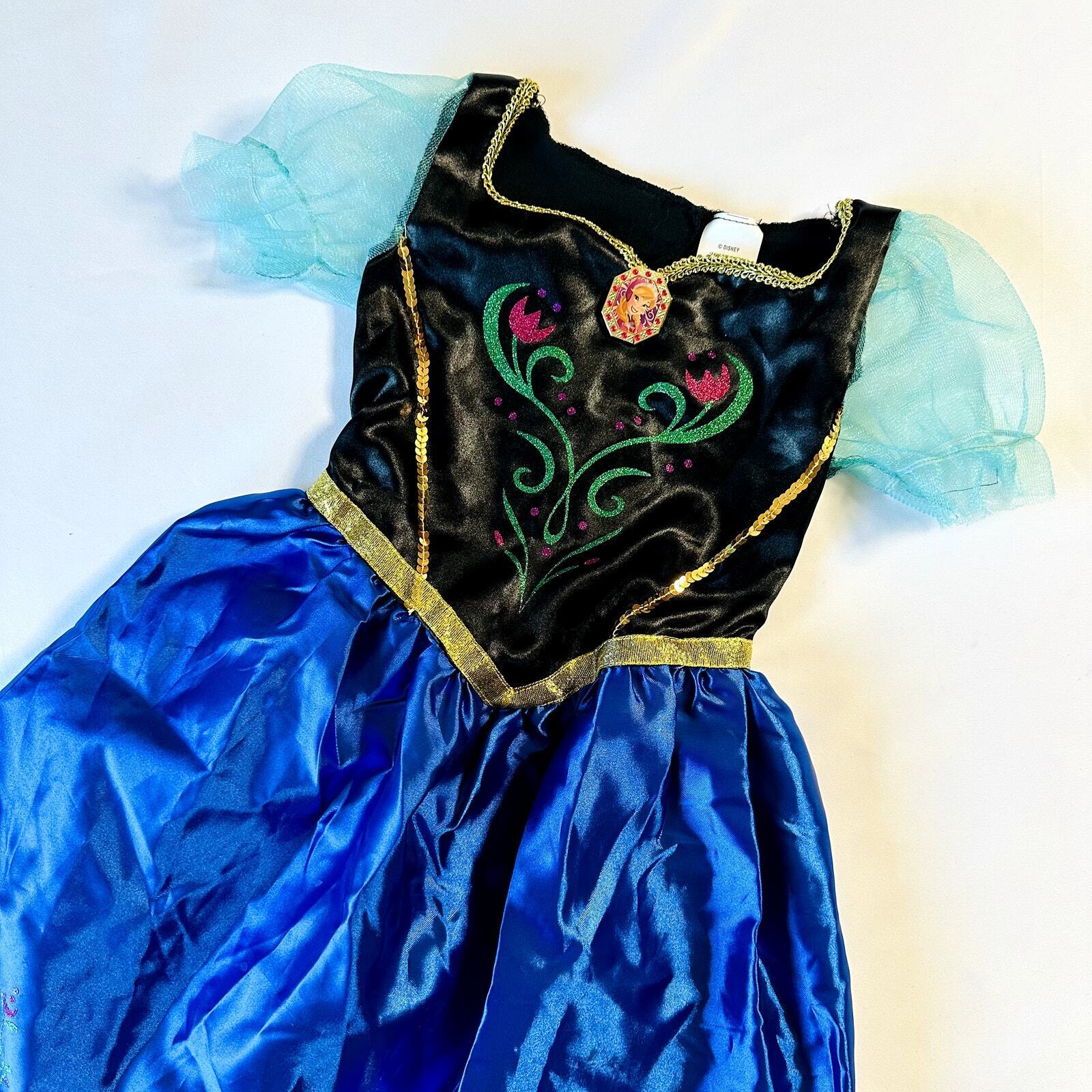 Disney Frozen Princess Anna Fantasy Play Costume … - image 1