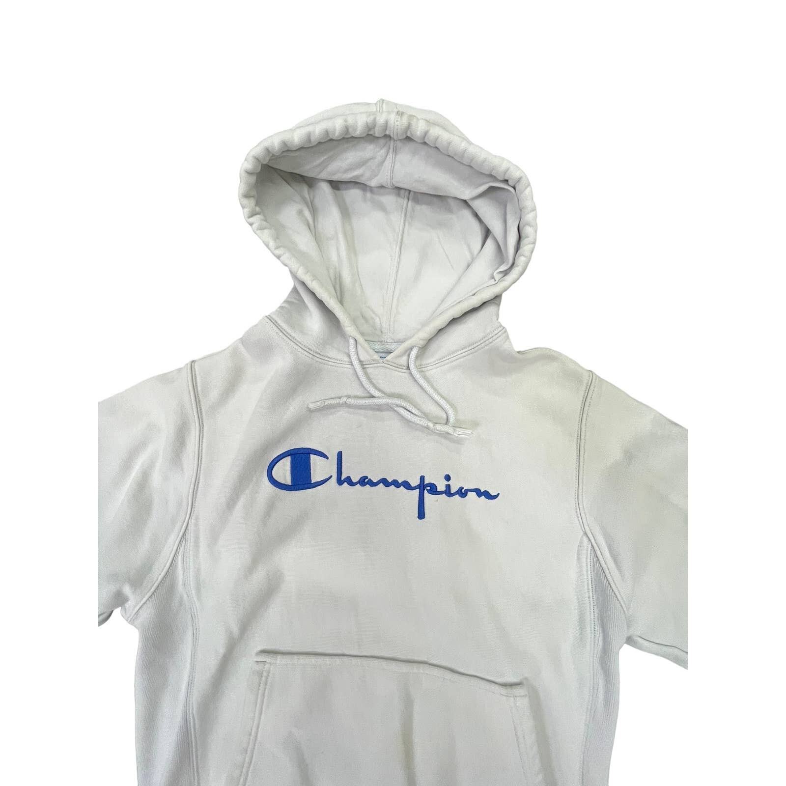 Y2K Champion Reverse Weave Pullover Sweatshirt Ho… - image 3