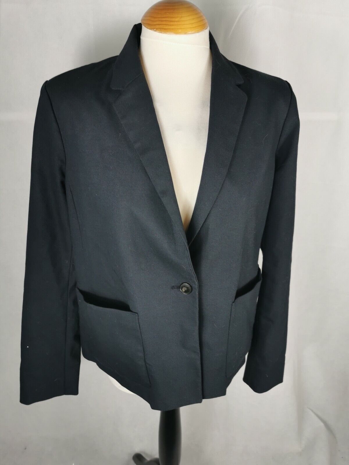 Ladies Jacket Size 10 GAP Navy Blazer Nautical Sm… - image 3