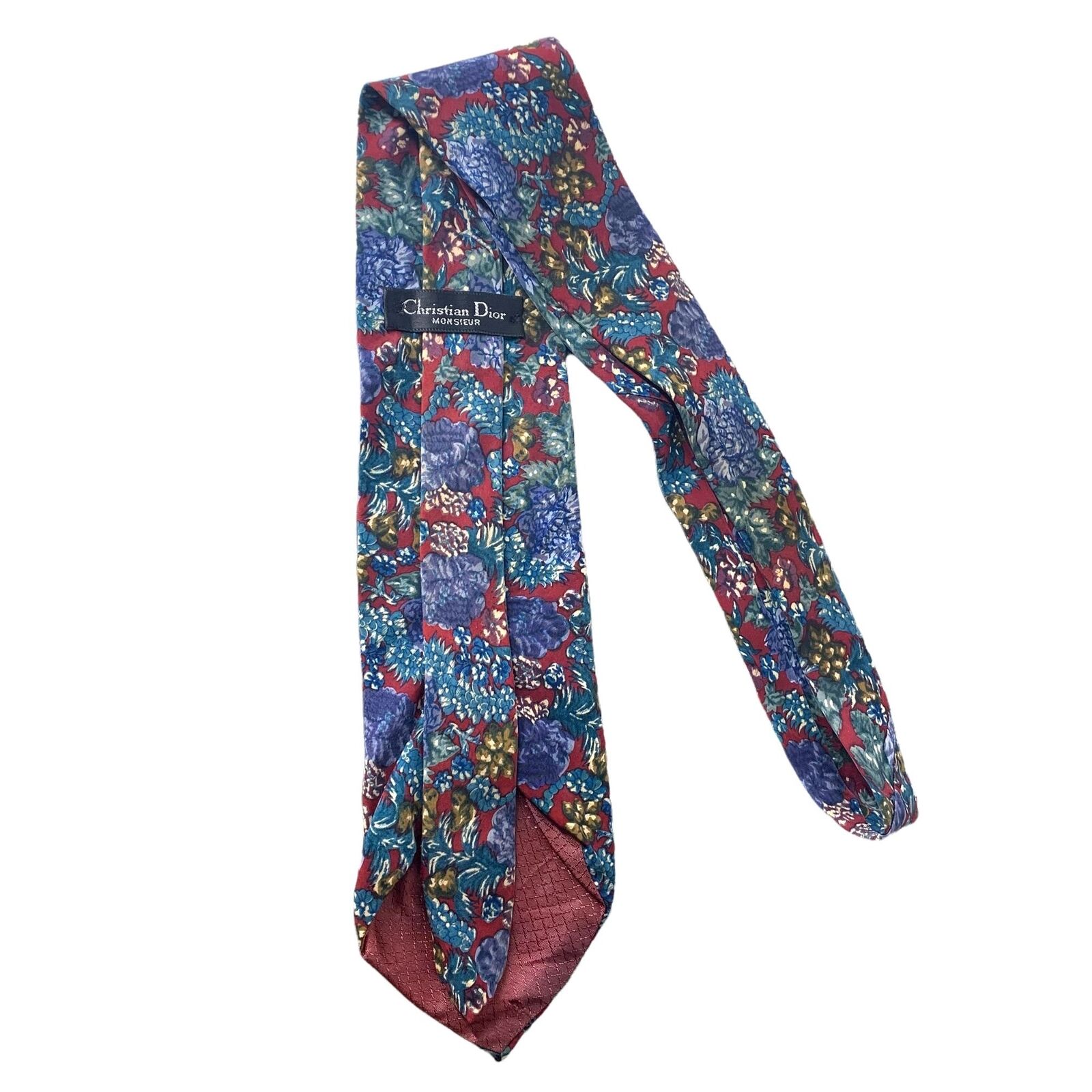 Christian Dior Monsieur Multicolor Floral Tie - image 2