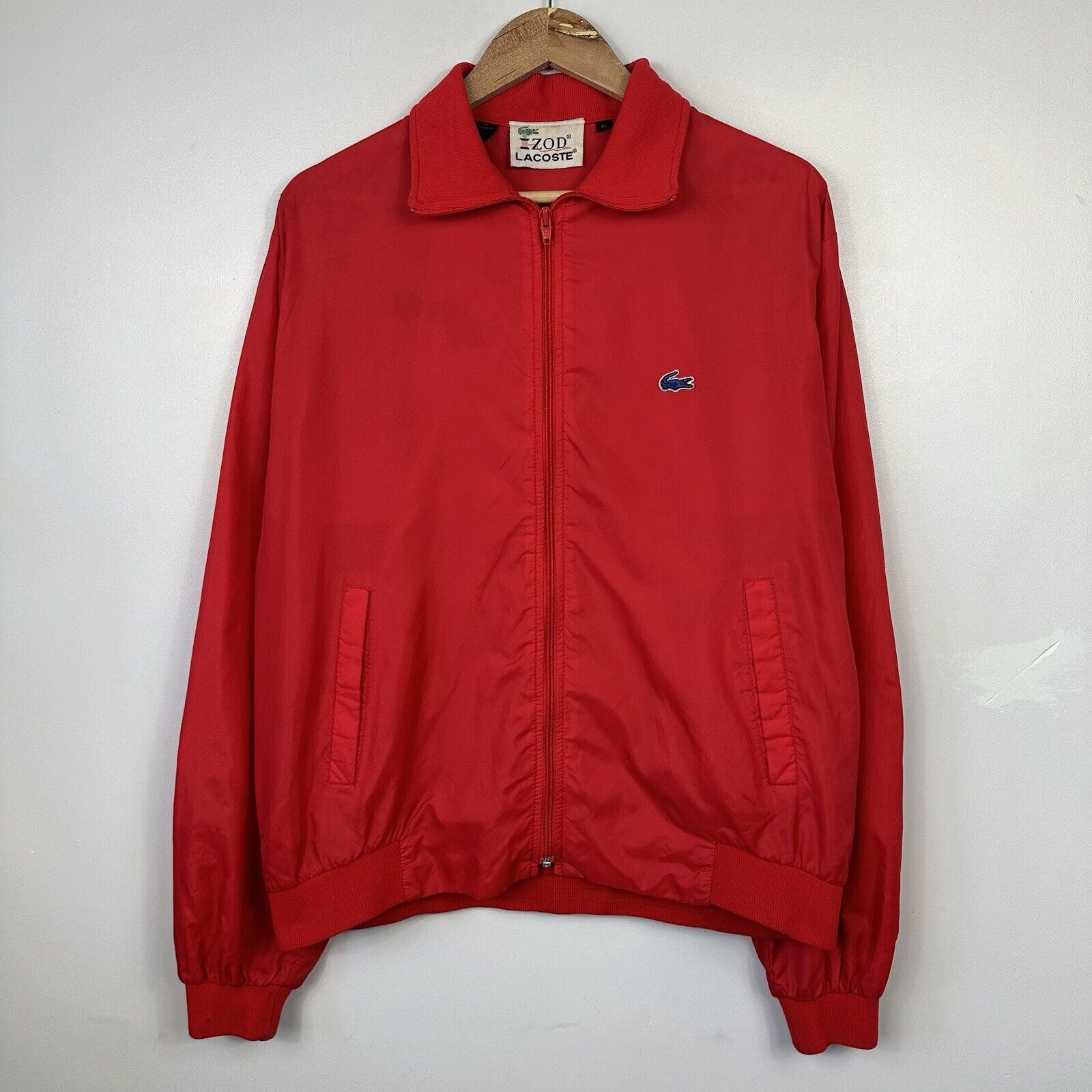 Vintage Lacoste Bomber Jacket Harrington, Rain Ny… - image 1