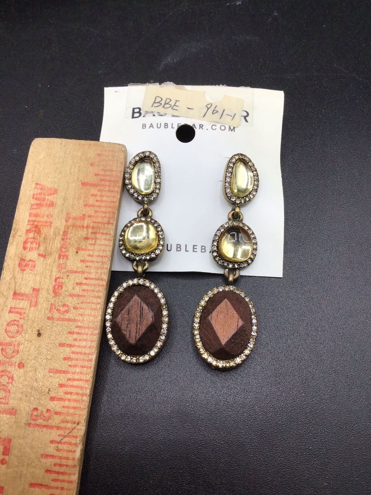 Baublebar Dangles New on Card Wood Dangles with L… - image 6