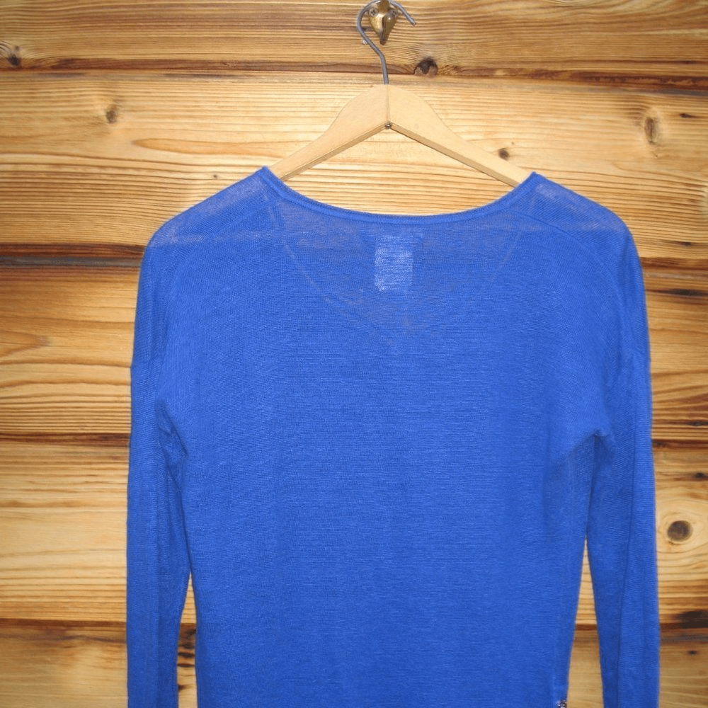 Lilly Pulitzer Liesel Blue Linen pullover Sweater… - image 7