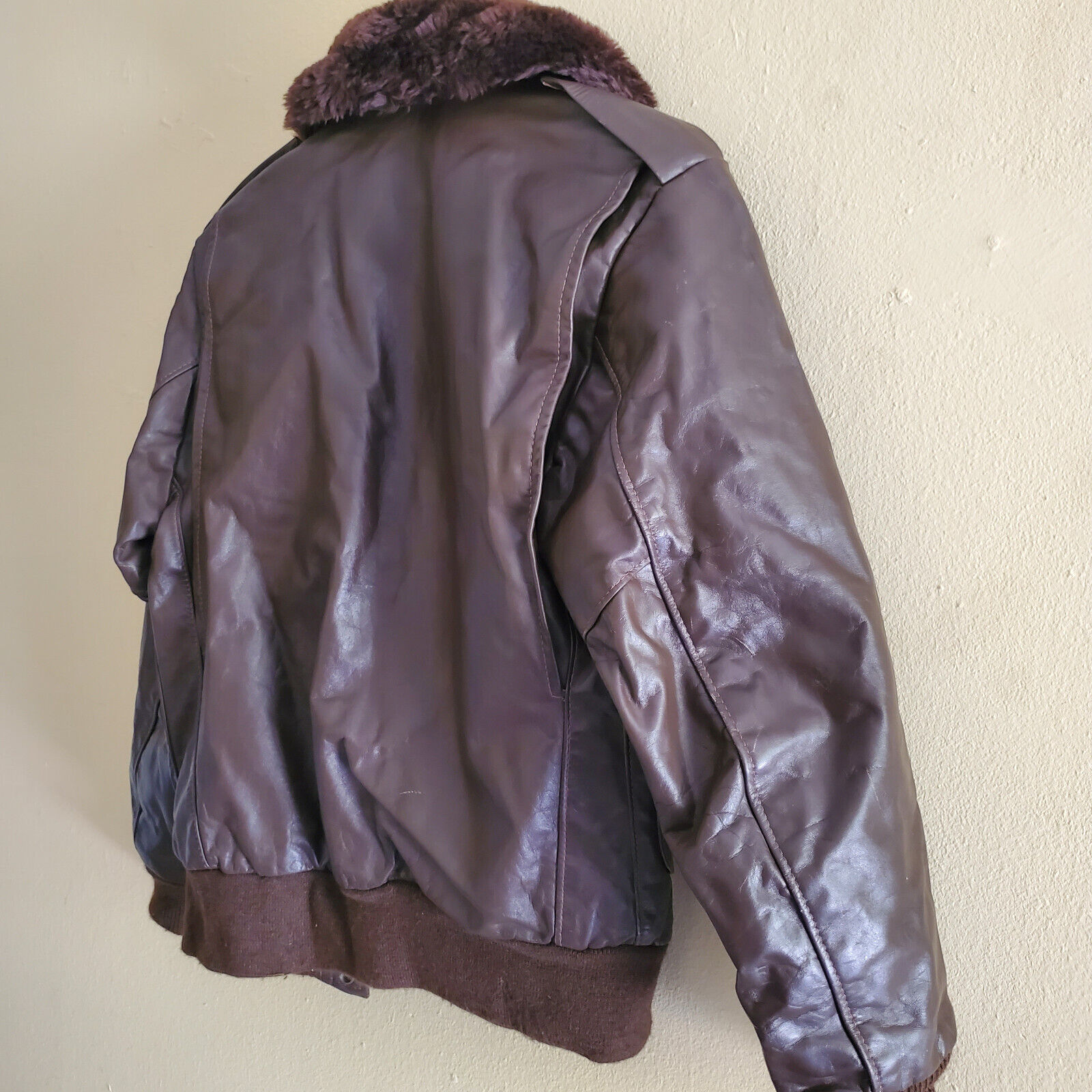 vintage Harley-Davidson AMF Brown Leather Motorcy… - image 12