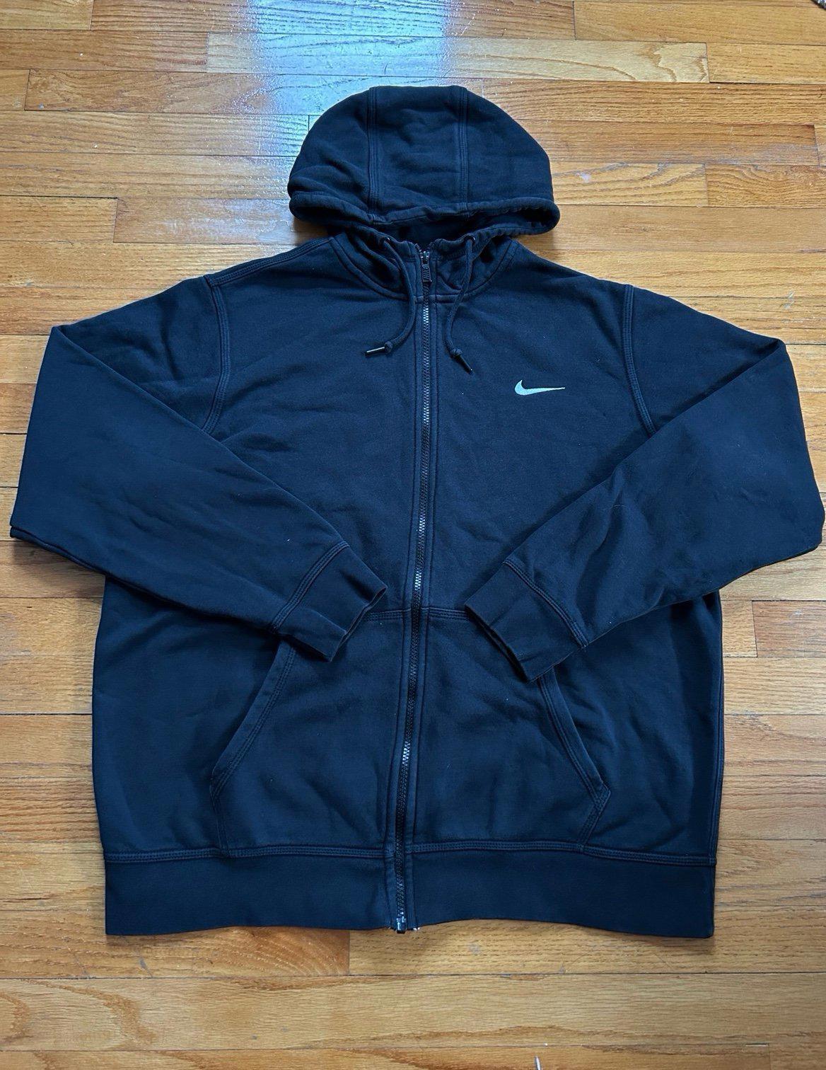 Nike Black Zip Up Hoodie - image 1