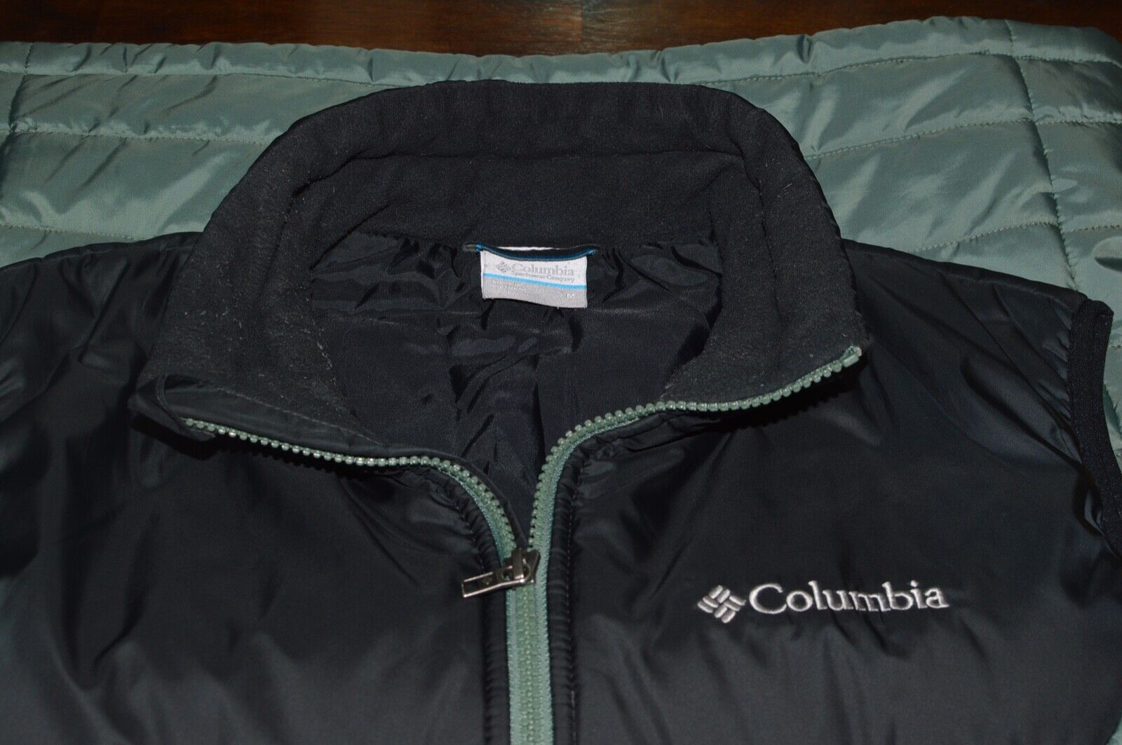 Columbia  vest Mens Medium outdoor zip up lightwe… - image 3