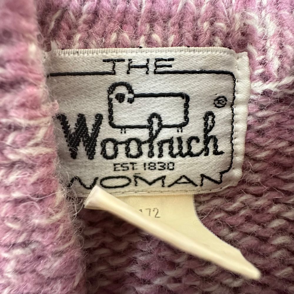 Vintage Woolrich Women's Medium Wool Pink Single … - image 3