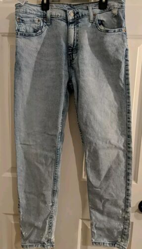 levi's 512 slim taper 33x30 Light Wash GUC