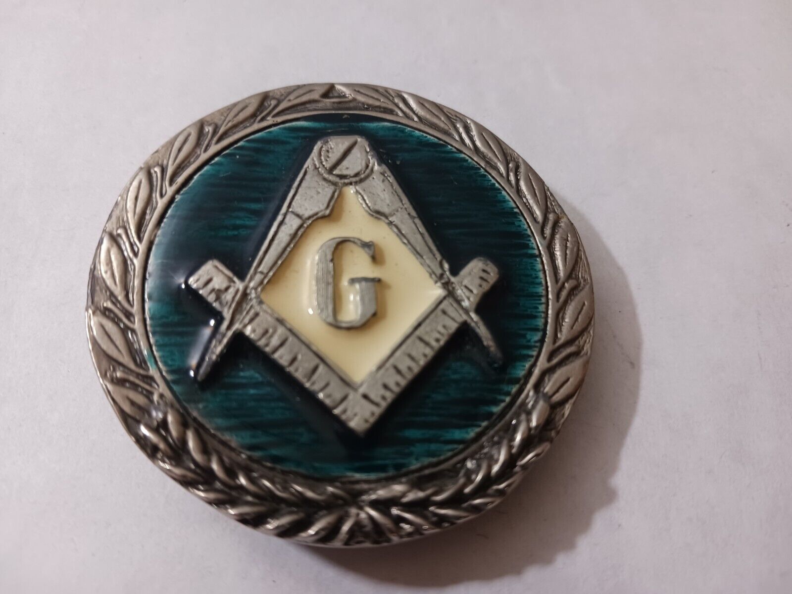 Vintage Freemason Masonic Square + Compass Logo B… - image 4