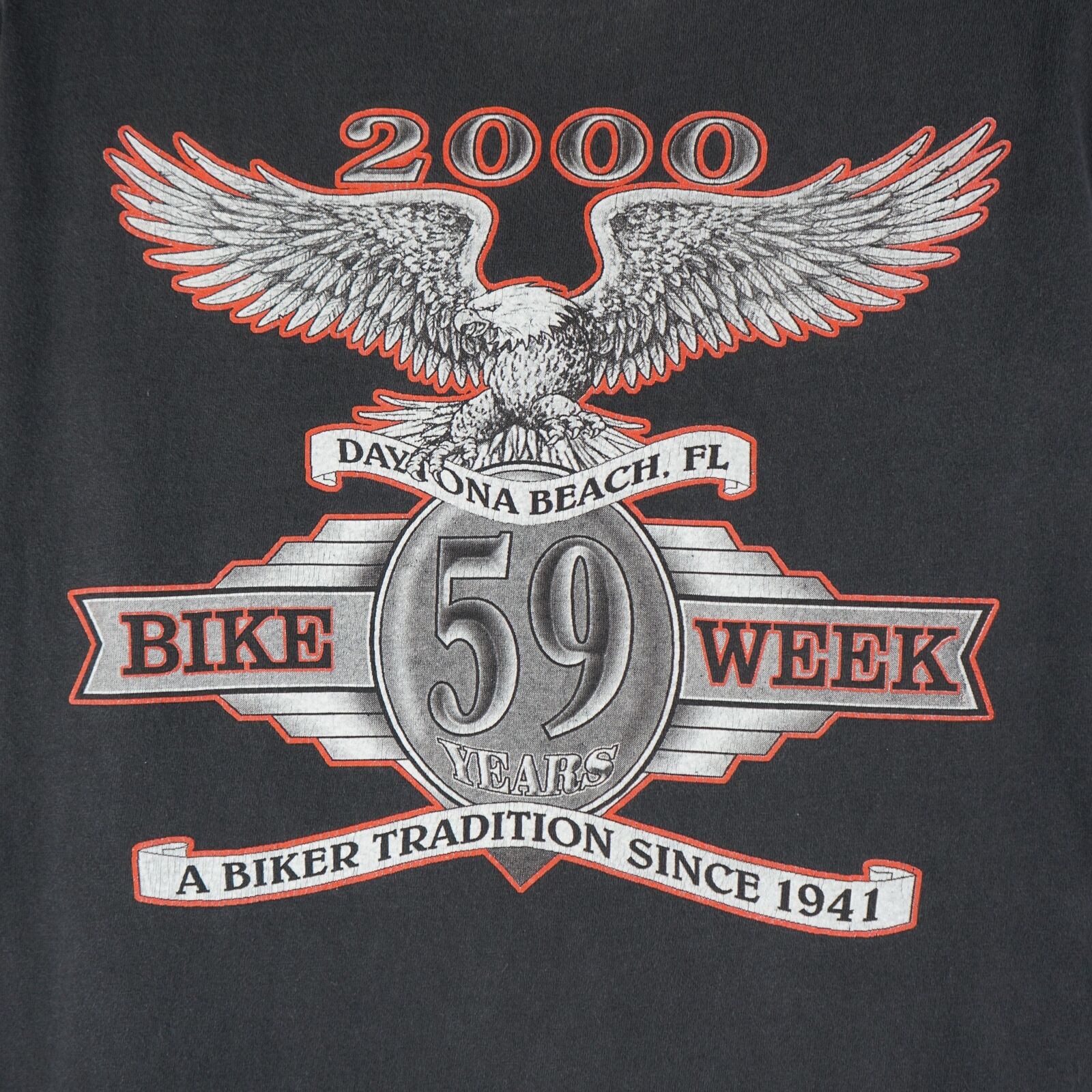 Vintage 2000 Dayton Bike Week T-Shirt - image 6