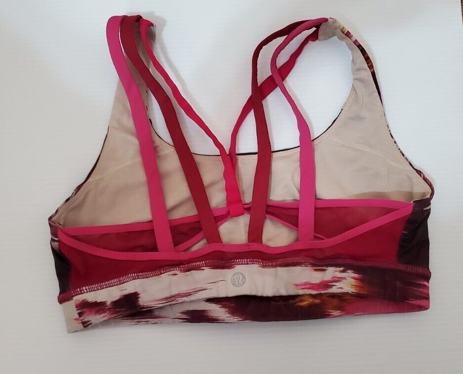 Lululemon Bra Size 8 Pink - image 2