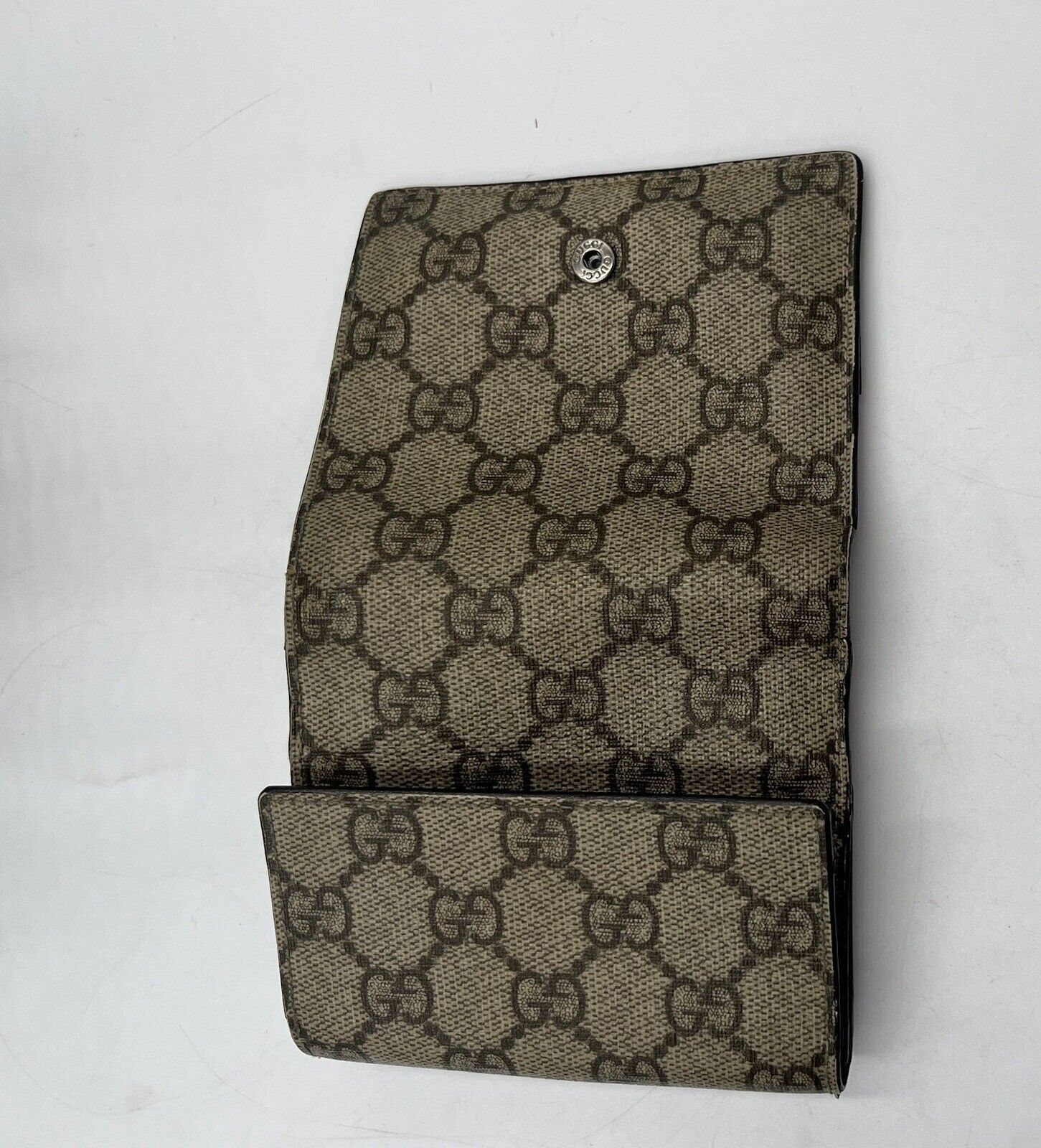 Gucci Brown Gg Monogram Bordeaux Bifold Coin Pock… - image 18