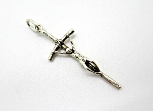 Designer Cross Pendant 925 Silver Cross Pendant S… - image 1