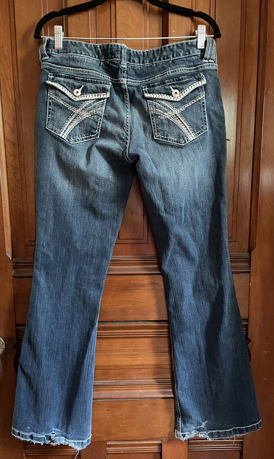 Vtg 90s Y2K 00s Rue 21 Premiere Denim Jeans Low R… - image 3