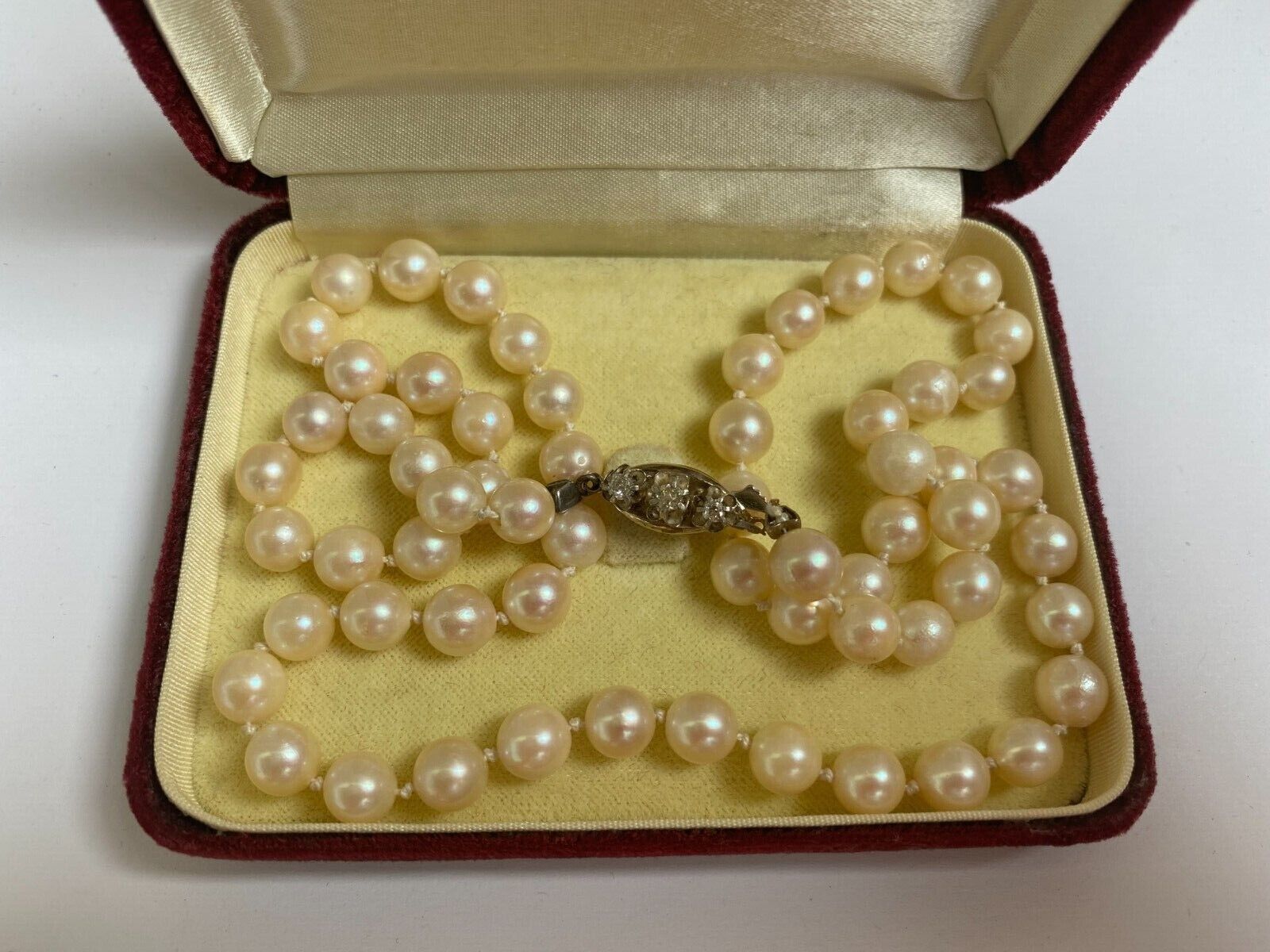 Beautiful Rare Culture Salt Natural Pearls Diamon… - image 2