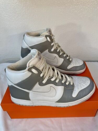 Rare Nike Dunk High 2002 Release 3M White Size 11.