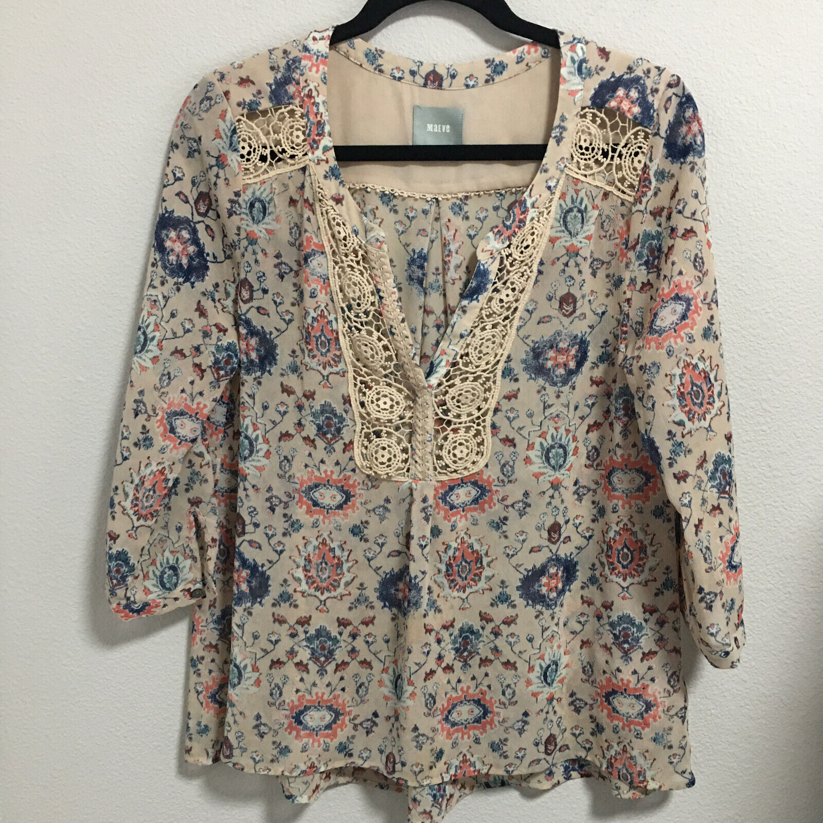 Anthropologie Maeve Women Stillwater Boho Floral … - image 3