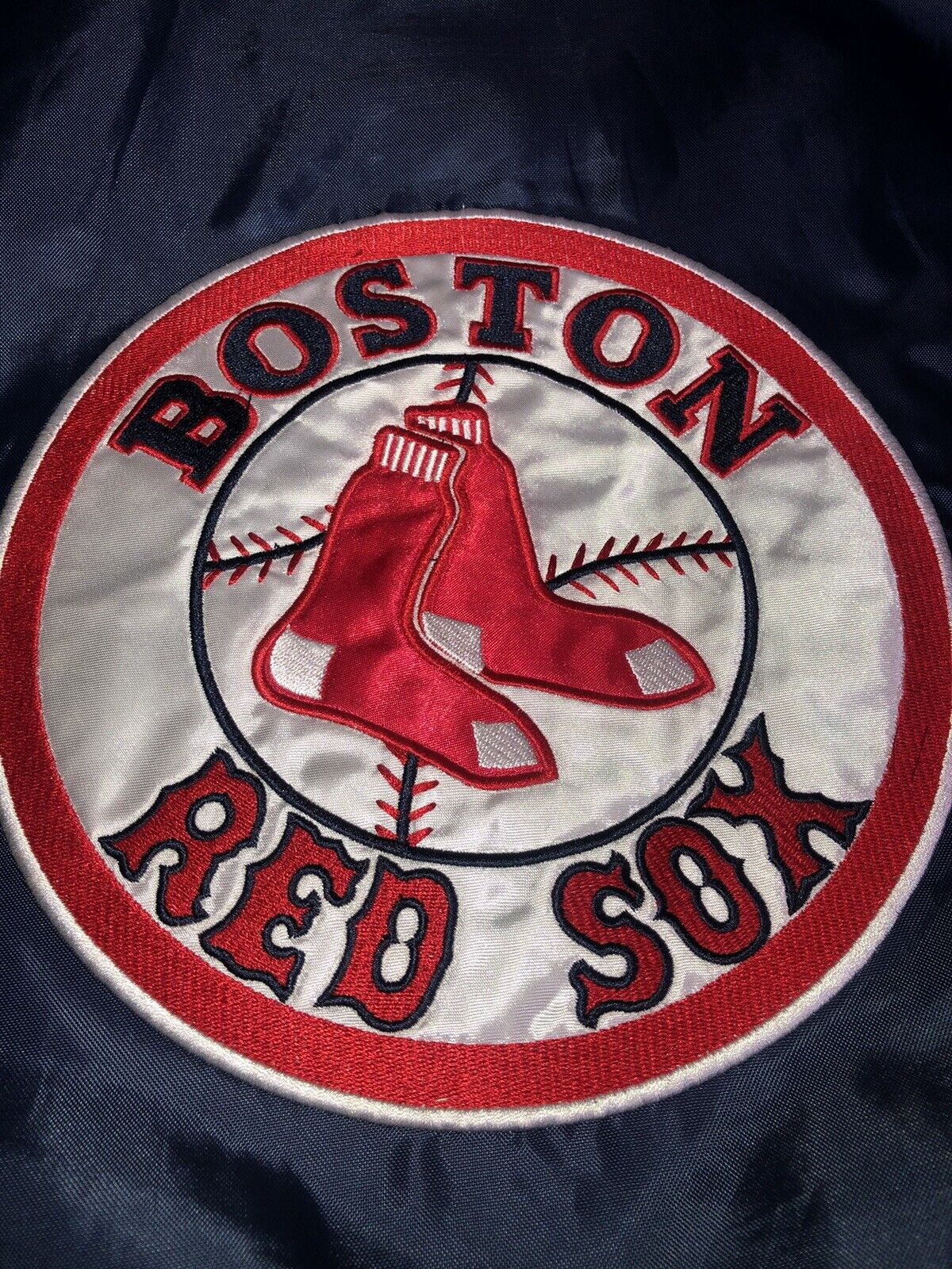 Vintage Genuine Merchandise Boston Redsox Jacket … - image 4