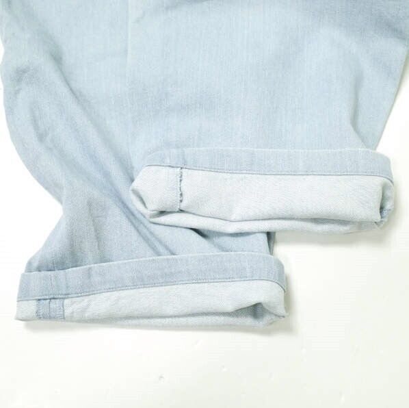 Steven Alan Bleach Stretch Denim Super Baggy Tape… - image 9