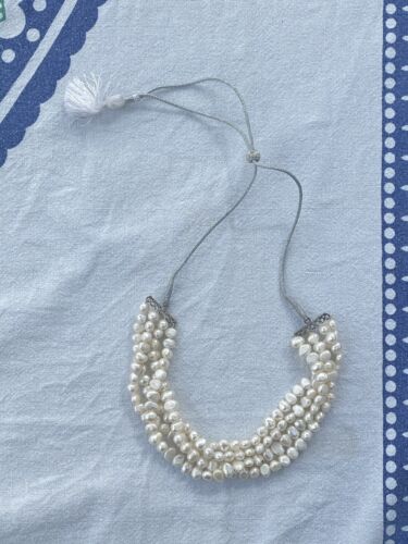 Fresh Water Pearl Necklace - image 1