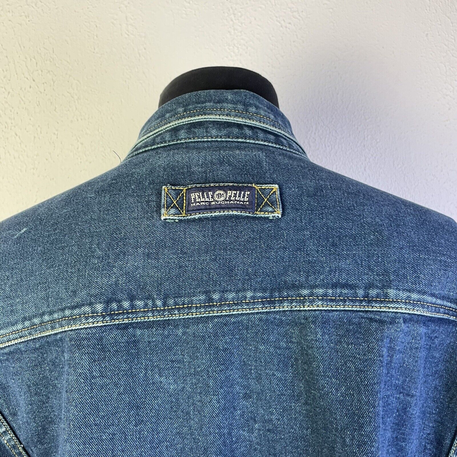 Vintage Pelle Pelle Mark Buchanan Jean Jacket Men… - image 11