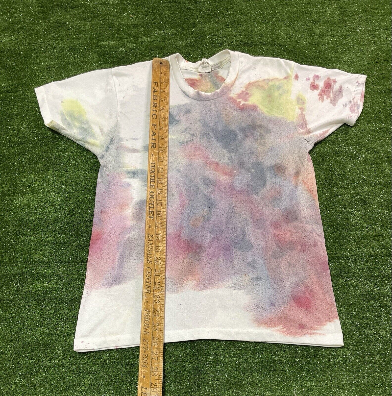 Vintage Sears Roebuck Single Stitch Tiedye Tshirt… - image 6