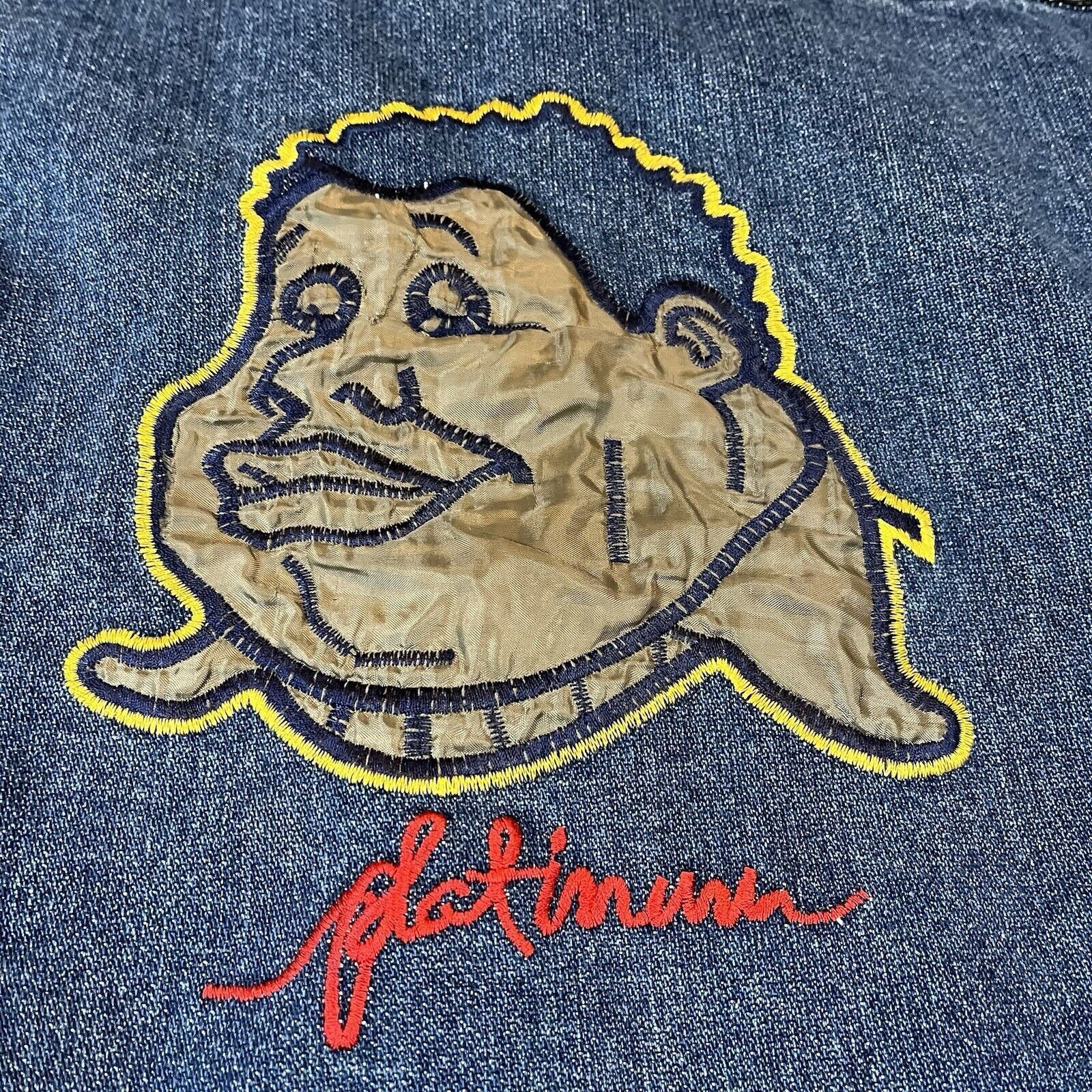 Vintage Y2K Fat Albert Fubu 42” Jeans + XL Denim … - image 18