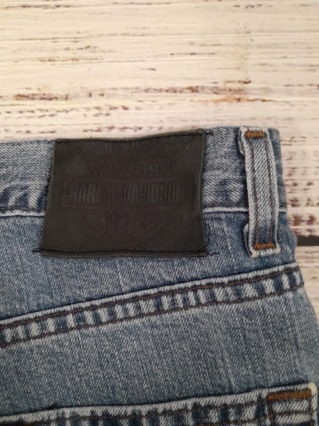 Harley Davidson Jeans Mens 36 34 Denim Genuine Mo… - image 11