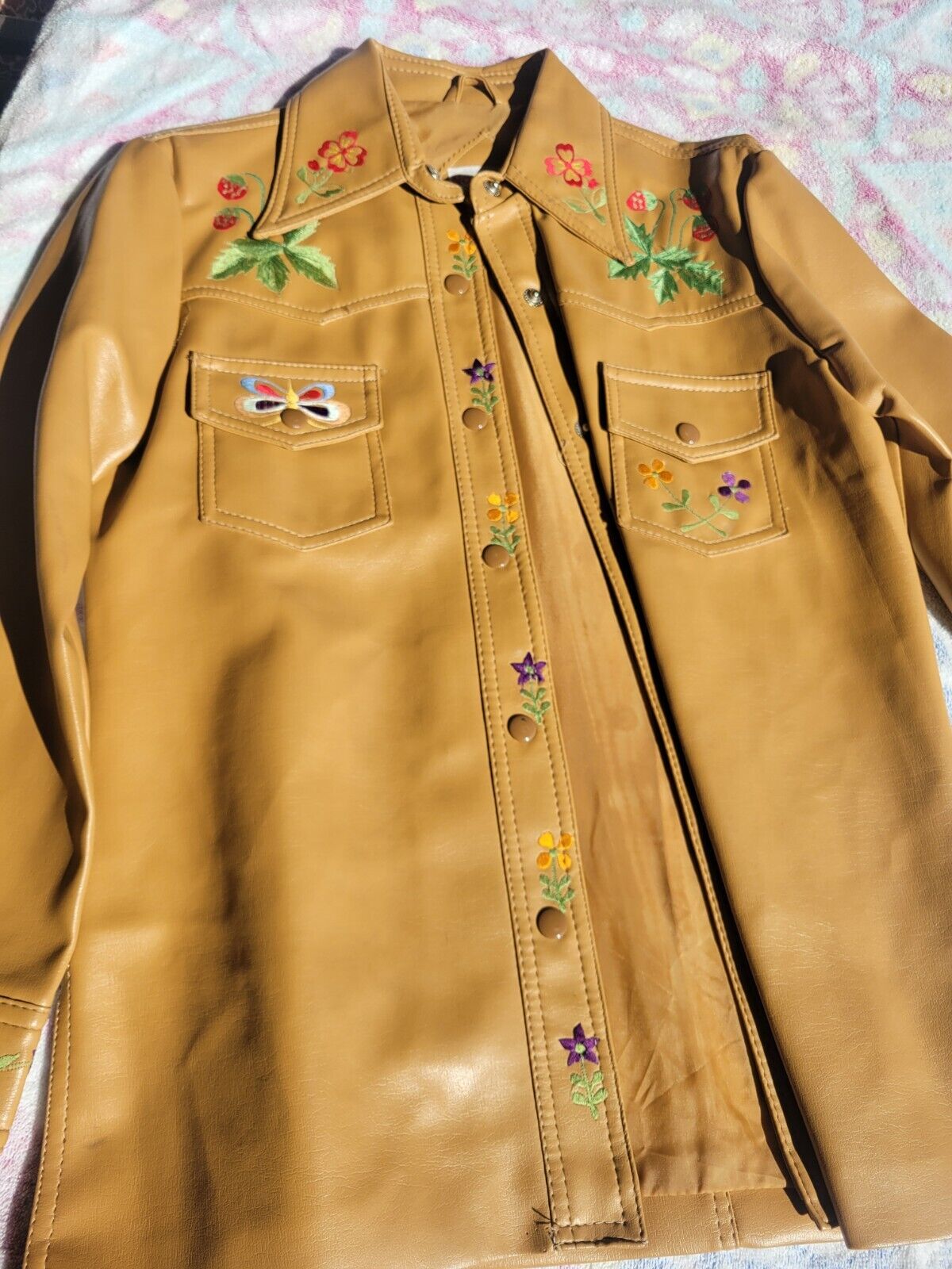 Vintage Womens Snap Jacket - image 3