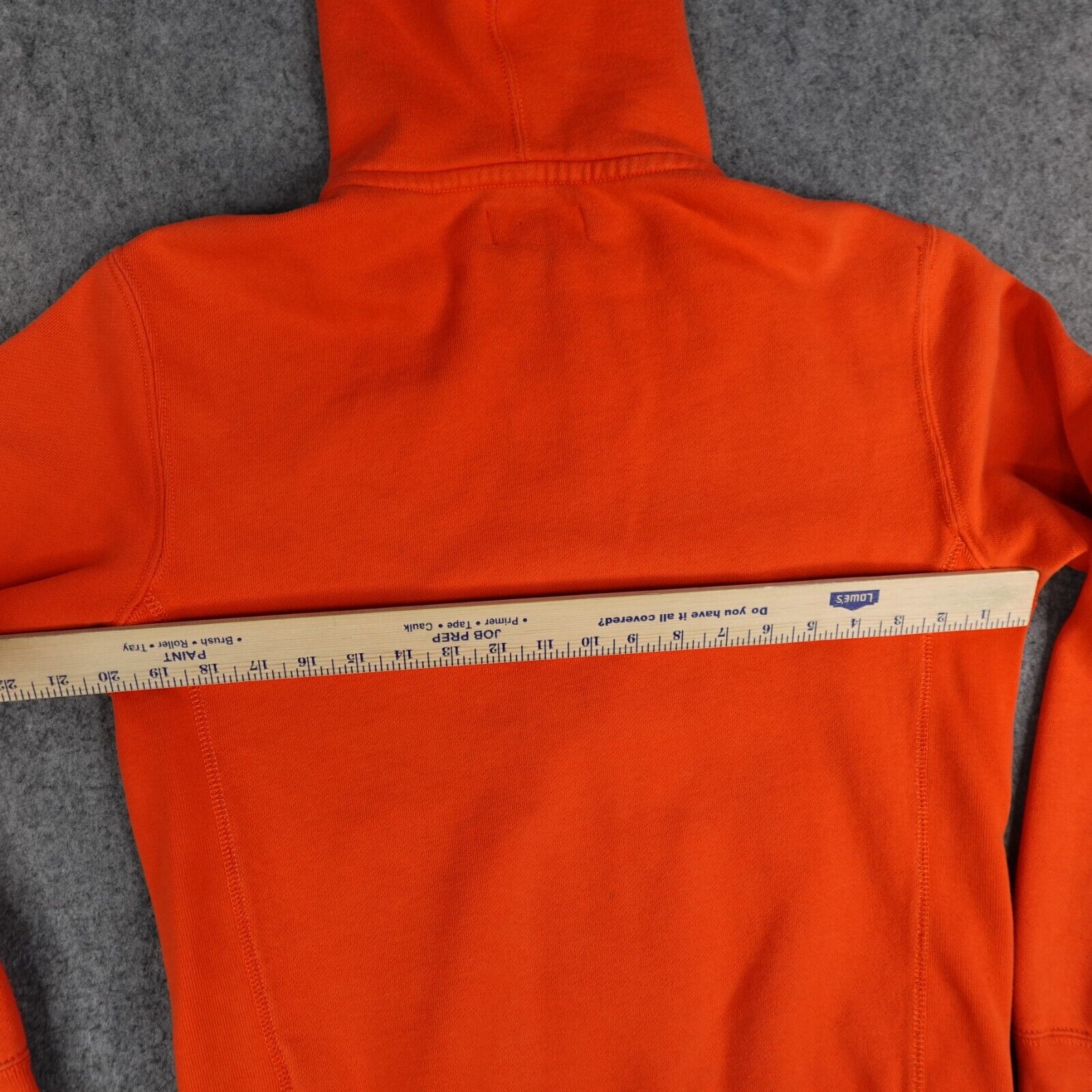 Polo Ralph Lauren Hoodie Mens Small Orange Full Z… - image 12