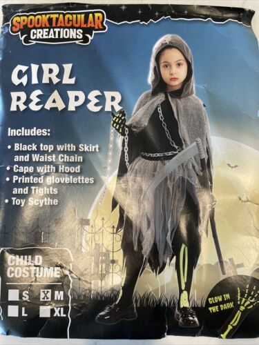 Spooktacular Creations Grim Reaper Girl Costume G… - image 1