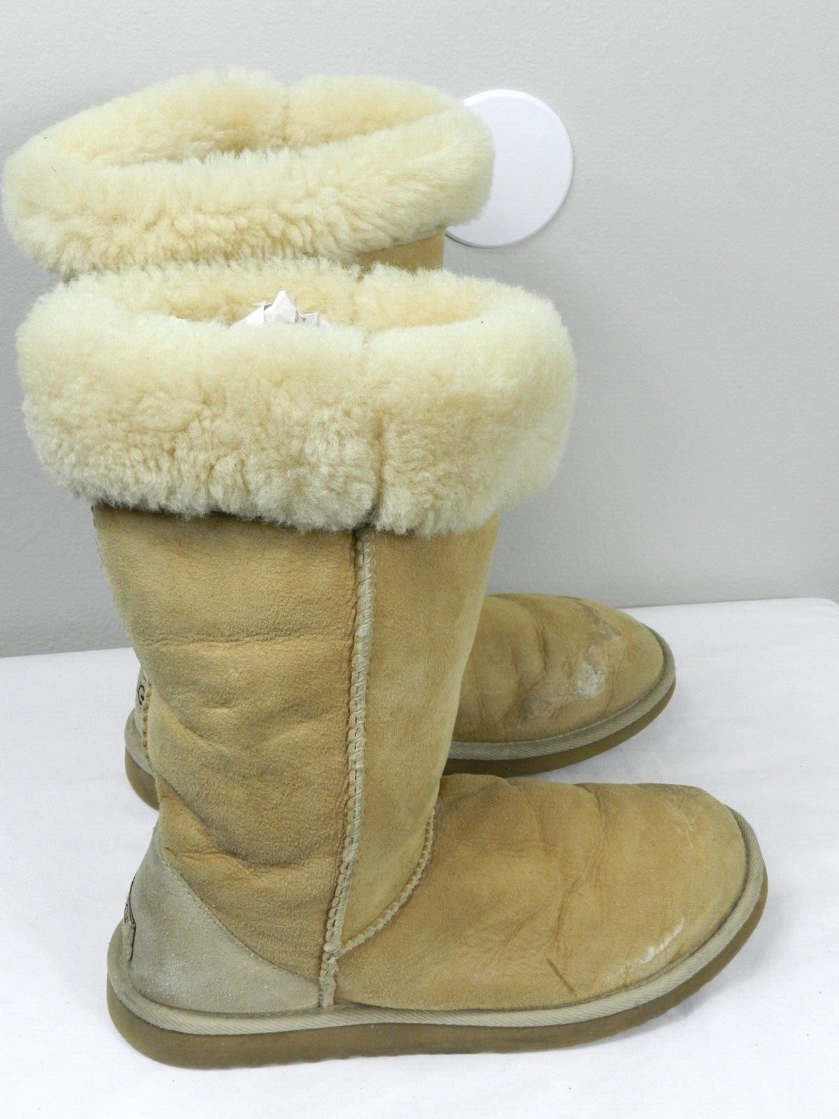 UGG Australia Boots Womens 9 Beige Knee High Pull… - image 3