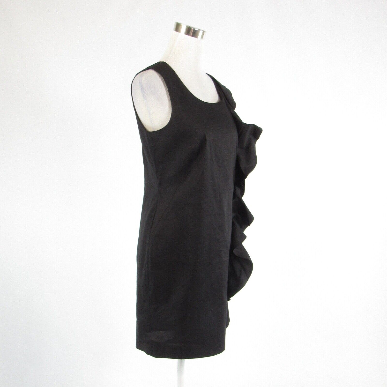 Black DKNY NEW YORK stretch sleeveless sheath dre… - image 3