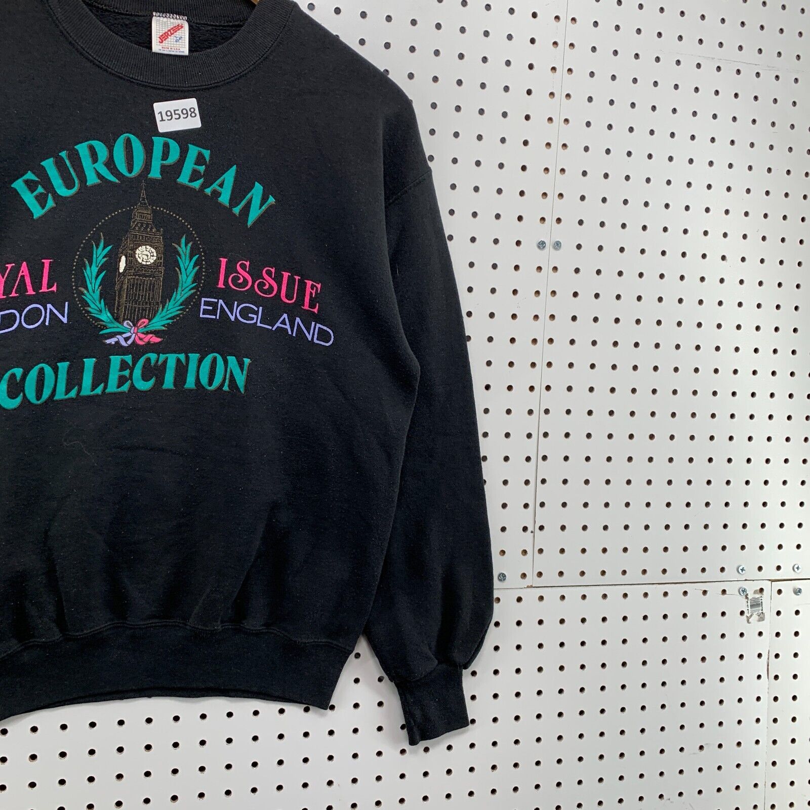 VTG 90s European Collection Crewneck Sweatshirt M… - image 4