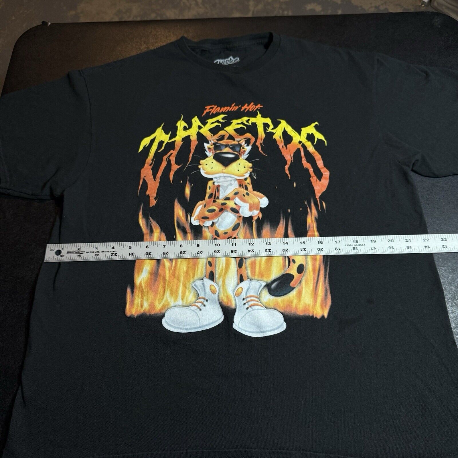 *read* Adult XL Flamin’ Hot Cheetos Death Metal F… - image 5