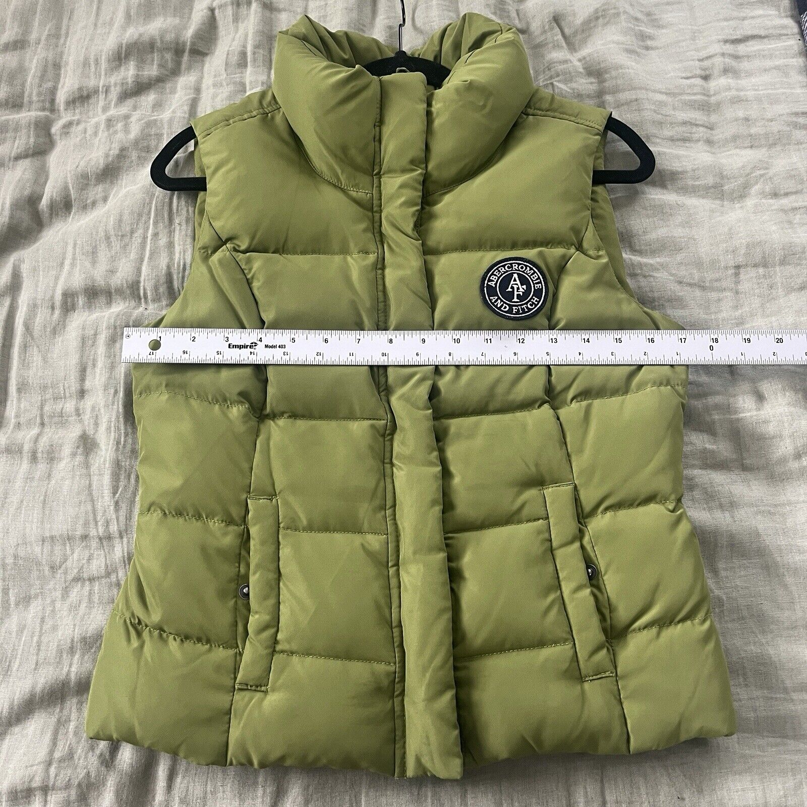 Abercrombie And Fitch Puffer Vest Down Filled Wom… - image 8