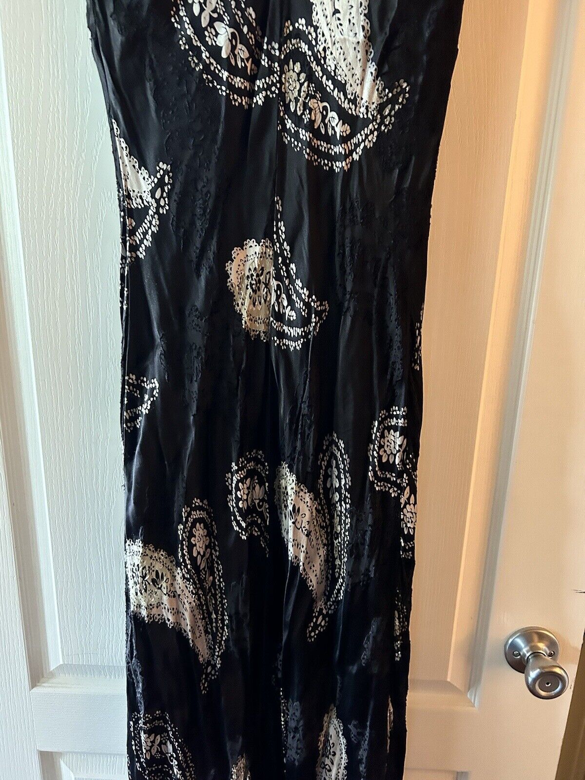 Cachet Black White Paisley Size 16 Silk Blend Wom… - image 10