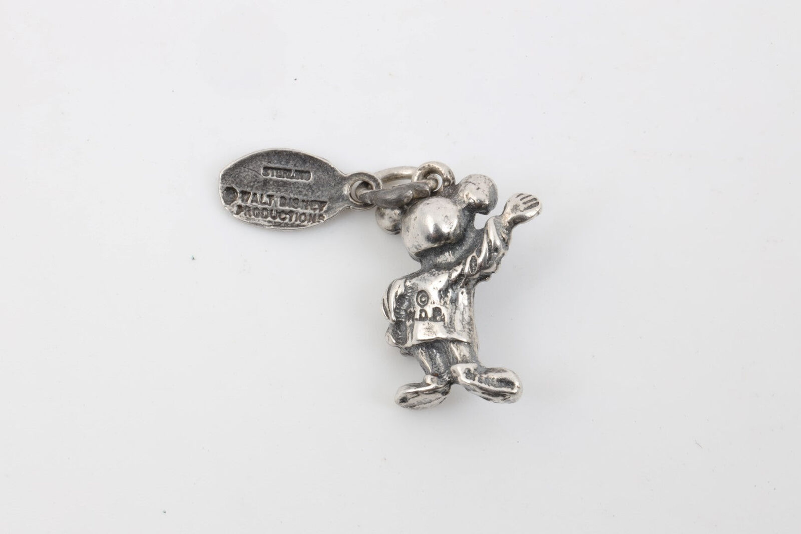 Disney 925 Silver Mickey Mouse Charm (3.58g.) - image 2